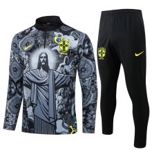 24/25 Brazil Training Black 1:1 Quality Training Jersey