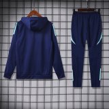 24/25 Arsenal Hooded Long Sleeved Blue 1:1 Training suit
