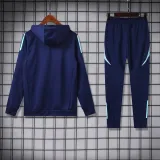 24/25 Arsenal Hooded Long Sleeved Blue 1:1 Training suit