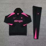 24/25 Chelsea Hooded Long Sleeved Black 1:1 Training suit