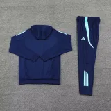 24/25 Arsenal Hooded Long Sleeved Blue 1:1 Training suit