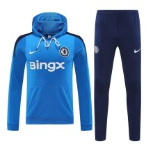 24/25 Chelsea  Hooded Long Sleeved Blue 1:1 Training suit