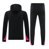 24/25 Chelsea Hooded Long Sleeved Black 1:1 Training suit