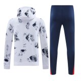24/25 Paris Hooded Long Sleeved White 1:1 Training suit