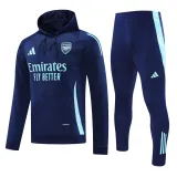 24/25 Arsenal Hooded Long Sleeved Blue 1:1 Training suit
