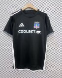 24/25 Colo Colo Away Black Fans 1:1 Quality Soccer Jersey