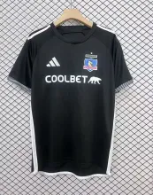 24/25 Colo Colo Away Black Fans 1:1 Quality Soccer Jersey