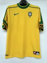 1998 Brazil Home Fans 1:1 Quality Retro Soccer Jersey