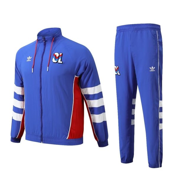 24/25 Lyonnais  Blue Jacket Tracksuit 1:1 Quality