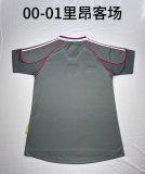 2000/2001  Lyonnais  Away Fans Retro 1:1 Quality Soccer Jersey