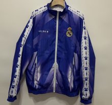 1996/1997  Real Madrid Retro Embroidery Double Sided  Windbreaker