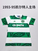1993/1995 Celtic Home Fans Retro 1:1 Quality Soccer Jersey