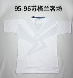 1995/1996 Scotland Away Fans 1:1 Quality Retro Soccer Jersey