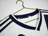 2012 LA Galaxy Home White  Long sleeve Retro 1:1 Quality Soccer Jersey