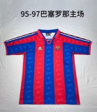 1995/1997 Barcelona Home Fans Retro 1:1 Quality  Soccer Jersey