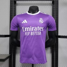 24/25 Real Madrid  Special Edition Purple Player 1:1 Quality Soccer Jersey