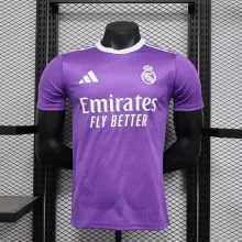 24/25 Real Madrid  Special Edition Purple Player 1:1 Quality Soccer Jersey