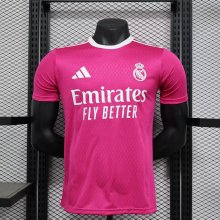 24/25 Real Madrid  Special Edition Pink Player 1:1 Quality Soccer Jersey