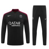 24/25 Paris Black Player 1:1 Quality Training Jersey
