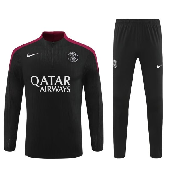 24/25 Paris Black Player 1:1 Quality Training Jersey