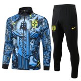 24/25 Brazil Blue Jacket Tracksuit 1:1 Quality
