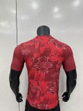 25/26  Morocco Red  Training  Clothes Player 1:1 Quality Soccer Jersey