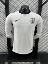 24/25  China  Away Long Sleeve Player 1:1 Quality Soccer Jersey