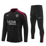 24/25 Paris Black Player 1:1 Quality Training Jersey
