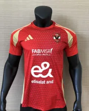 24/25 Al Ahly  Home  Fans 1:1 Quality Soccer Jersey