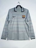 2003/2004  Barcelona Away Long Sleeve Retro 1:1 Quality Soccer Jersey