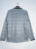 2003/2004  Barcelona Away Long Sleeve Retro 1:1 Quality Soccer Jersey
