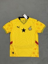 25/26 Ghana  Away Yellow Fans 1:1 Quality Soccer Jersey