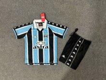2000 Gremio Home  Retro Kids Kits 1:1 Quality  Soccer Jersey