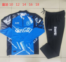 24/25  Napoli Kids Blue 1:1 Quality Training Jersey