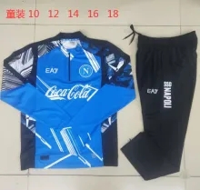 24/25  Napoli Kids Blue 1:1 Quality Training Jersey