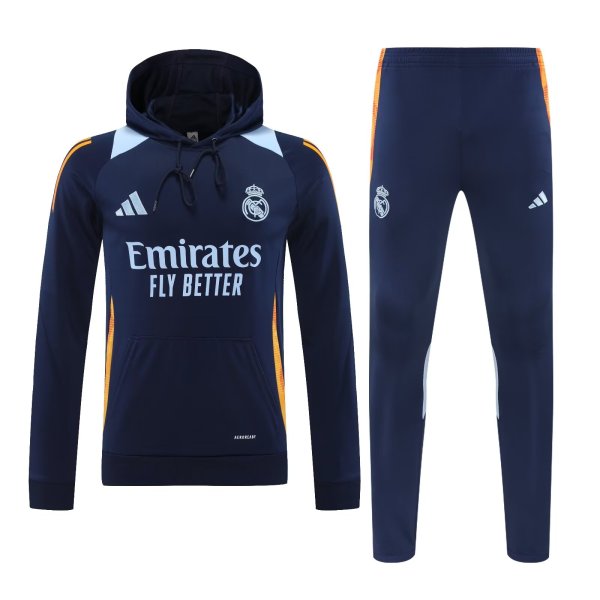 24/25  Real Madrid  Hooded Long Sleeved 1:1 Training suit