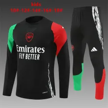 24/25  Arsenal Kids Black Player  1:1 Quality Training Jersey