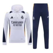 24/25  Real Madrid  Hooded Long Sleeved 1:1 Training suit