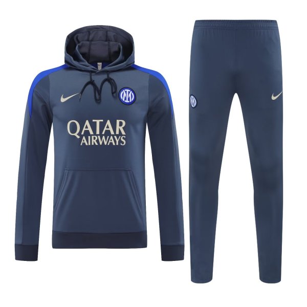 24/25 Inter Milan Hooded Long Sleeved  1:1 Training suit