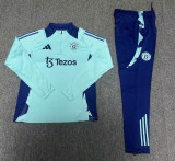 24/25  Manchester United Kids Blue 1:1 Quality Training Jersey