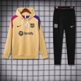 24/25 Barcelona Hooded Long Sleeved  1:1 Training suit