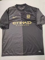 2013/2014 Manchester City Away Fans 1:1 Quality Retro Soccer Jersey