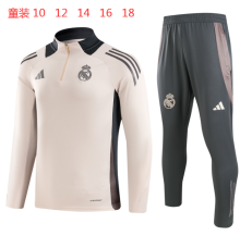 24/25 Real Madrid  Kids 1:1 Quality Training Jersey