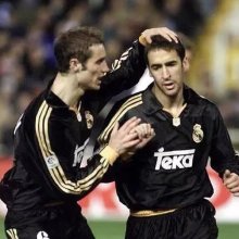 1998 Real Madrid Away Long Sleeve 1:1 Quality Retro Soccer Jersey