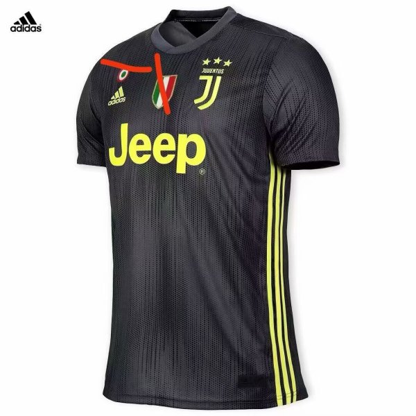 2018/2019 Juventus Away Fans 1:1 Quality Retro Soccer Jersey
