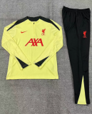 24/25  Liverpool Kids Light Yellow Player 1:1 Quality Training Jersey