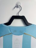 2006/2007 Argentina Home Long Sleeve Retro1:1 Quality Soccer Jersey