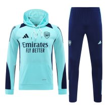 24/25 Arsenal Hooded  Long Sleeved Blue 1:1 Training suit