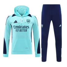 24/25 Arsenal Hooded  Long Sleeved Blue 1:1 Training suit