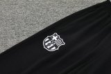 24/25 Barcelona Hooded  Long Sleeved Black 1:1 Training suit